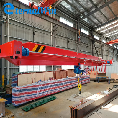 Customized Color Electric Overhead Crane Machine with Lift Height Customized and Electric Power Source
