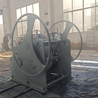 Light Duty Boat  Worm Drive Hand Manual Winch With Automatic Brake