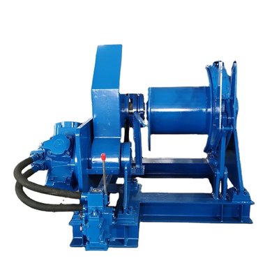 Customized Winch Speed Marine Hydraulic Winch With Metal Steel And Rope Capacity