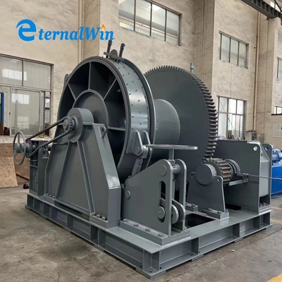 Metal Steel Marine Hydraulic Winch with 1-200ton Capacity and Customized Rated Load