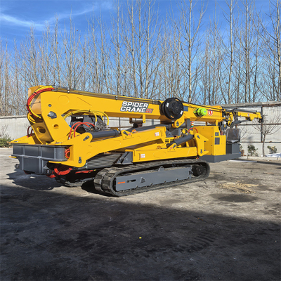 10 Ton Electric and Diesel Power Spider Crane for Versatile Lifting
