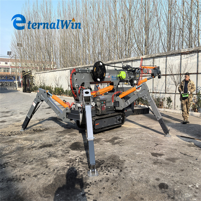 Telescopic Boom 3 Ton Spider Crane Compact and Powerful Lifting Equipment