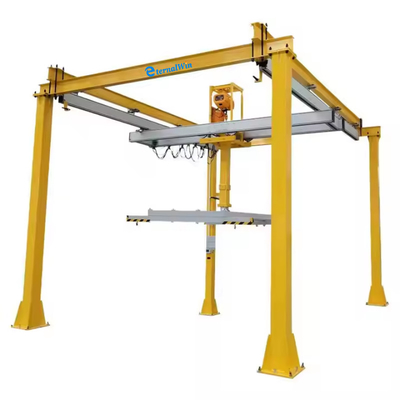 Customized Speed KBK Overhead Crane Machine Pendent Control / Remote Control With Strength Steel