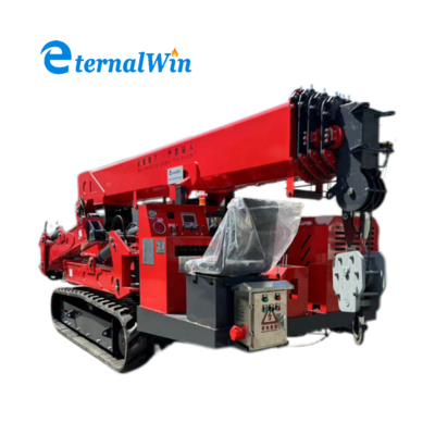 2.7 Ton Spider Crawler Crane with 100 Tons Lifting Capacity