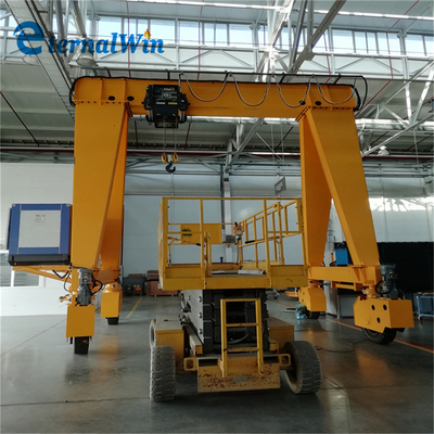Versatile Construction with Remote Control Spider Crawler Crane Max Working Radius of 8.6m and Jib Length of 9.6 Meters