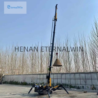 Mini Spider Crane 5 Ton Telescopic Boom Electric Diesel