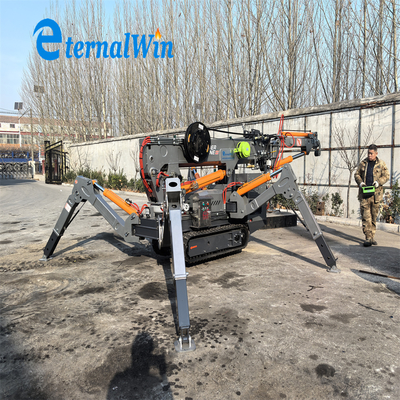 High Capacity 3 Ton Spider Crane with 15 Meters Maximum Lifting Height and Diesel Fuel