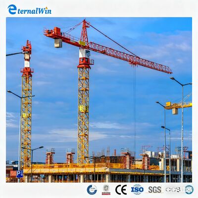 Hammerhead Tower Crane QTZ Series 8t-25t Fixed Construction Tower Crane Factory Price