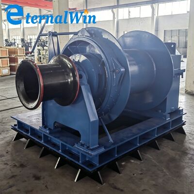Marine Electric Winch with 20m/min Speed, 50m To 2000m Wire Rope Capacity and Steel Construction for Marine Maintenance