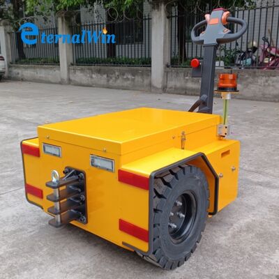 Manual Control Battery Powered Tow Tug Heavy Equipment  for Industrial Material Handling and Transport Applications