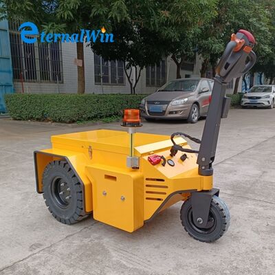Max Towing Capacity 3000kg Electric Tow Tug Powered by Electric Battery Drive Type and 8 Hours Operating Time Per Charge