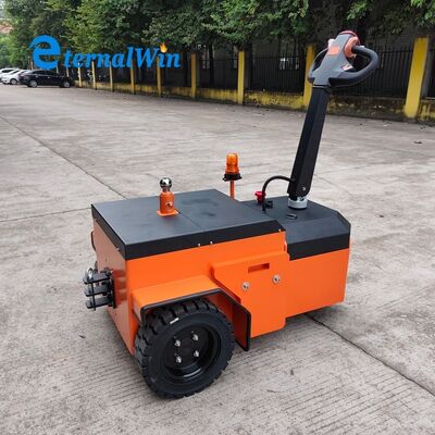 24V Battery Voltage Electric Tow Tug Dimensions 1300x850x1050mm Industrial Tow Vehicle Designed for Heavy Duty Transport
